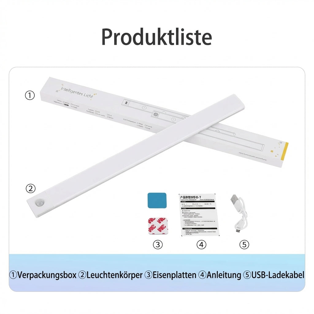 CleverHeim™ Premium Aluminium Sensor-Lichtleiste