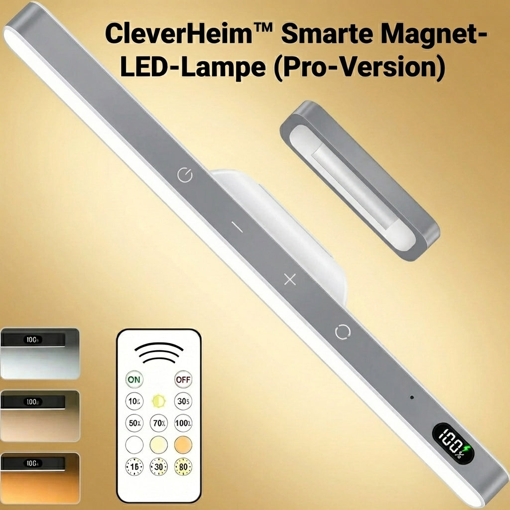 CleverHeim™ Smarte Magnet-LED-Lampe (Pro-Version)